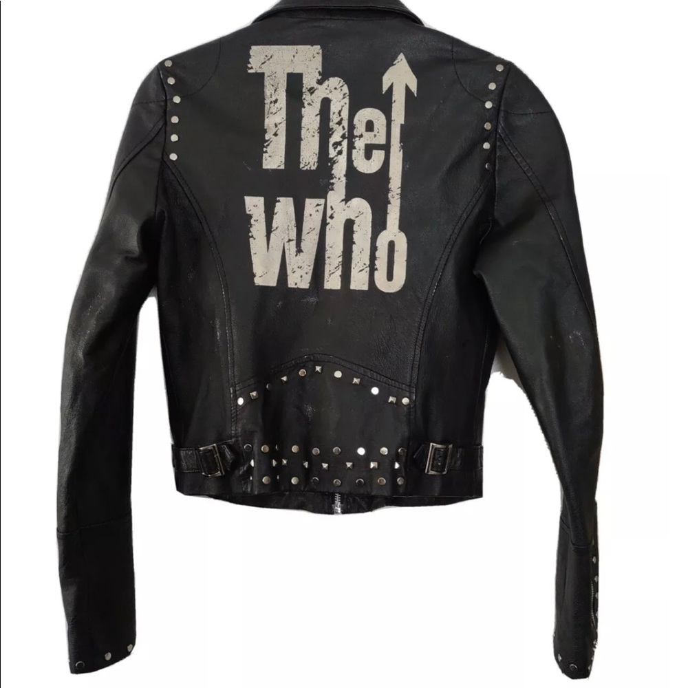 Wilson Leather Rocks The Who Jacket - Picture 2 of 9